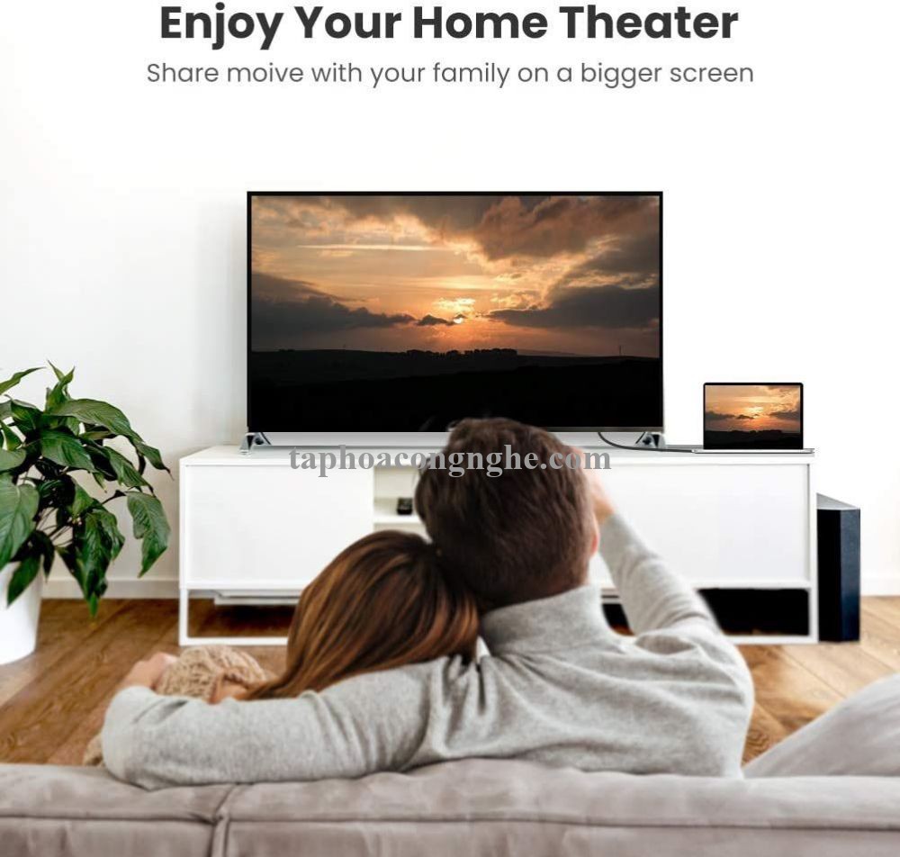 Ugreen 70326 5M 4k 60hz cáp Ultra HDMI 2.0 màu đen HD136 30070326